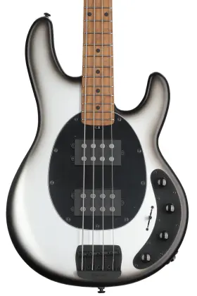 108-sbm-10-01-mb-bm Ernie Ball Music Man Stingray Special 4 Hh Bass Guitar - Black Rock With Maple