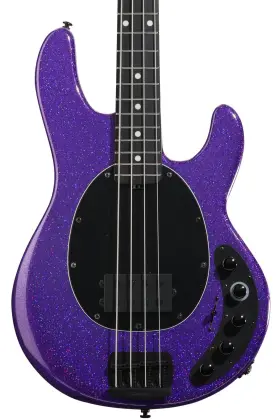 128-dps-51-01-mb-bm Ernie Ball Music Man Darkray Electric Bass Guitar - Plasma Purple