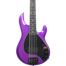 129-dps-51-01-mb-bm Ernie Ball Music Man Darkray 5 5-string Electric Bass Guitar Plasma Purple