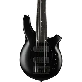 182-66-62-p2-mb-bm Ernie Ball Music Man Bongo 6 Hh 6-string Bass Stealth Black