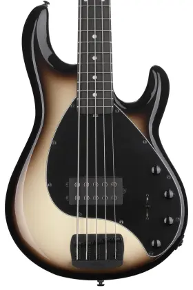207-bru-50-01-mb-bm Ernie Ball Music Man Stingray Special 5 H Bass Guitar - Brulee With Ebony