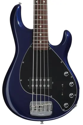 207-lbb-20-01-mb-cr Ernie Ball Music Man Stingray 5 Special 5-string Bass Guitar - Butane Blue