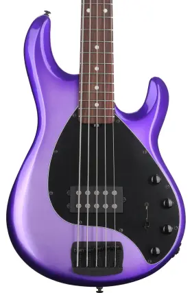 207-lkp-20-01-mb-bm Ernie Ball Music Man Stingray Special 5 H Bass Guitar - Grape Crush With Ebony