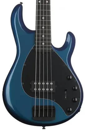 207-s03-50-01-mb-bm Ernie Ball Music Man Stingray Special 5 Bass Guitar - Sapphire Iris Sweetwater