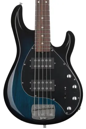 208-76-20-01-mb-cr Ernie Ball Music Man Stingray Special 5 Hh Bass Guitar - Pacific Blue Burst With