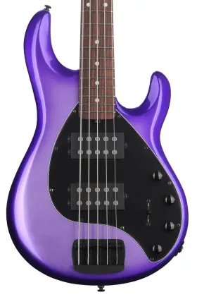 208-lkp-20-01-mb-bm Ernie Ball Music Man Stingray Special 5 Hh Bass Guitar - Grape Crush With