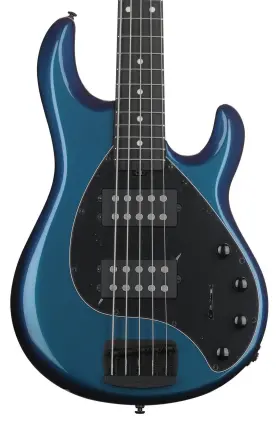 208-s03-50-01-mb-bm Ernie Ball Music Man Stingray Special 5 Hh Bass Guitar - Sapphire Iris With
