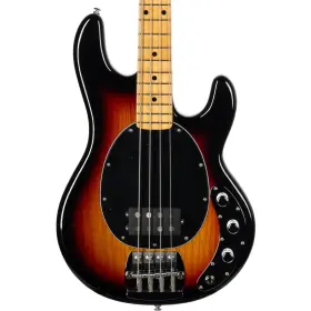 346-71-22-01-mb-cr Ernie Ball Music Man Retro 70 S Stingray Electric Bass Guitar - Vintage Sunburst