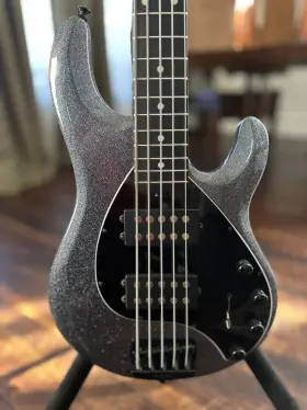Stingrayspecial5hh-0814-u Ernie Ball 2020 Music Man Stingray Special 5 String Bass - Charcoal Sparkle