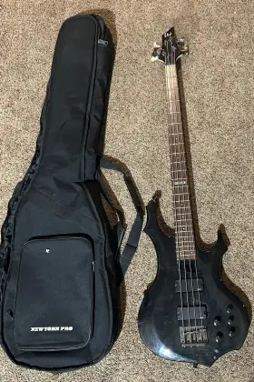 154dx Esp Ltd Bass Guitar Black 4 String F 154 Dx