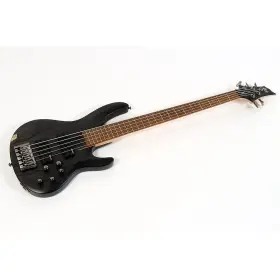 B-205sm Esp 197881287498 Ltd 5-string Electric Bass Guitar Satin See-thru Blk Ob