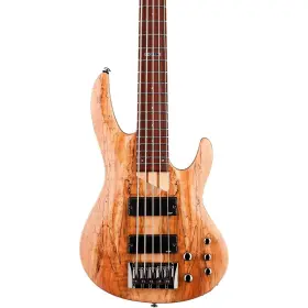 B-205sm Esp 197881333034 Ltd 5-string Electric Bass Guitar Satin Natural Rf