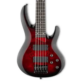 B-205dx Esp 719710628977 Ltd 5-string Bass Guitar - Red Burst