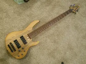 B-208 Esp Ltd B208 8 String Bass With Natural Grain Finish