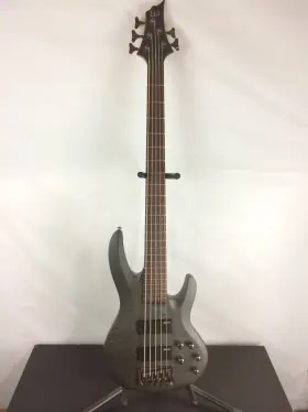 B205smstblk Esp Excellent Ltd B-205sm 5-string Bass Guitar Roasted Jatoba Fingerboard See