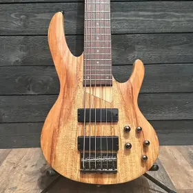 Im24100512 Esp Ltd B-206sm 6-string Electric Bass Guitar - Spalted Maple