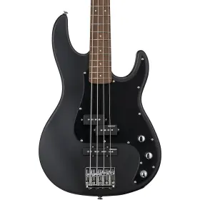 Lap204blks Esp Ltd Ap-204 Electric Bass Guitar Satin Black Pickguard