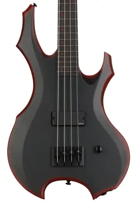 Lfl4blkredbs Esp Ltd Fl-4 Bass Guitar - Black Red Burst Satin