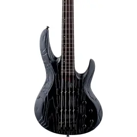 Esp Lmlb4blkblast Ltd Mike Leon B-4 Electric Bass Guitar Black Blast