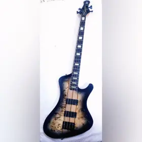 Lstream1004blknb Esp Ltd Stream-1004 Transparent Black Burst Bass Guitar