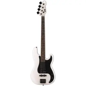 Lsurveyor87pw Esp Ltd Surveyor Ft87 Bass Guitar Pearl White