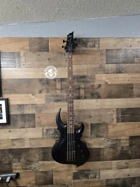 Lta204frxblks Esp Ltd Ta-204 Frx Tom Araya Black Satin Electric Bass Guitar Ta204