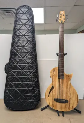 Tl-5sm Esp Ltd Tl-5 Sm Acoustic-electric 5-string Bass Guitar With Soft Case