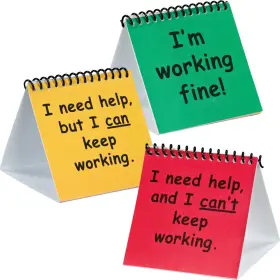 163297 - Excelligence Deluxe I Need Help Mini-flip-charts Set