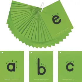 304040 - Excelligence Ezread Sandpaper Tactile Letters Lowercase 26 Cards