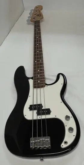 0136100506 Fender 2001 Precision Bass Guitar With Gig Bag Tuner Cable Mexico Rosewood Black