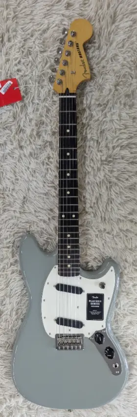 0140460597 Fender Player Ii Mustang Rosewood Fingerboard Cactus Gray - Made In Mexico