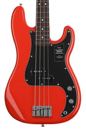 0140470558 Fender Player Ii Precision Bass - Coral Red With Rosewood Fingerboard
