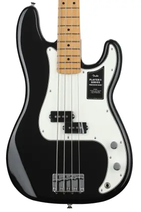 0140472506 Fender Player Ii Precision Bass - Black With Maple Fingerboard