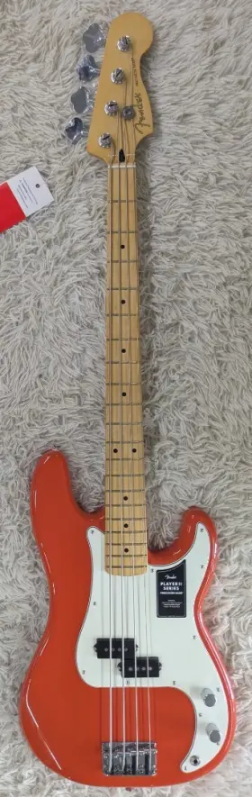 0140472530 Fender Player Ii Precision Bass Maple Fingerboard Rallye Orange - Mim