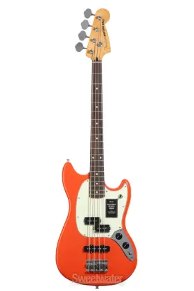 0140490530 Fender Player Ii Mustang Bass Pj - Rallye Orange With Rosewood Fingerboard