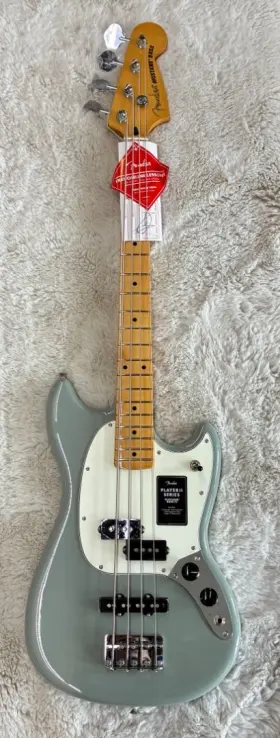0140492597 Fender Player Ii Mustang Bass Pj Maple Fingerboard Cactus Gray - Mim