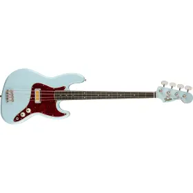 0140711372 Fender Mint Gold Foil Jazz Bass Ebony Fingerboard Sonic Blue