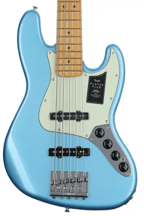 0147382395 Fender Player Plus Active Jazz Bass V - Opal Spark With Maple Fingerboard