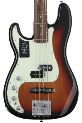 0147463300 Fender Player Plus Active Precision Bass Left-handed - 3-color Sunburst With Pau