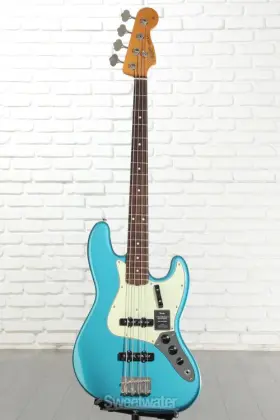 0149230302 Fender Vintera Ii Ft60s Jazz Bass - Lake Placid Blue With Rosewood Fingerboard
