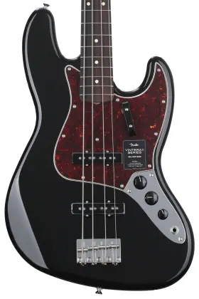 0149230306 Fender Vintera Ii Ft60s Jazz Bass - Black With Rosewood Fingerboard