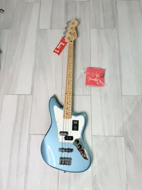 0149302513 Fender Player Jaguar Electric Bass Guitar Maple Fingerboard Tidepool Notes