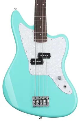0149310349 Fender Mark Hoppus Jaguar Bass - Sea Foam Green