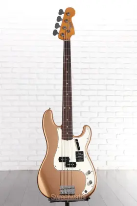 0149380353 Fender Vintera Iii Late Ft60s Precision Bass - Firemist Gold Rosewood