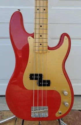 0149612354 Fender Vintera Ft50s Precision Bass Maple Neck - Dakota Red
