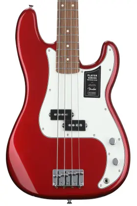 0149803509 Fender Player Precision Bass - Candy Apple Red With Pau Ferro Fingerboard