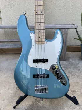 0149902534 Fender Guitar Player Series Jazz Bass Mn Tidepool Blue