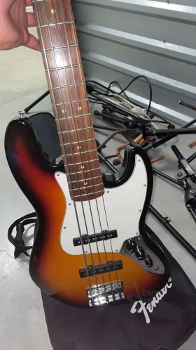 0149953500 Fender Standard Series 5 String Electric Bass Guitar - Multicolor