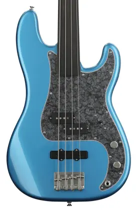0190085802 Fender Tony Franklin Fretless Precision Bass - Lake Placid Blue