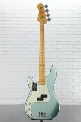 0193942718 Fender American Professional Ii Precision Bass Left-handed - Mystic Surf Green